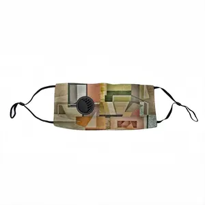 Geometric Shapes Respirator Valve Mask