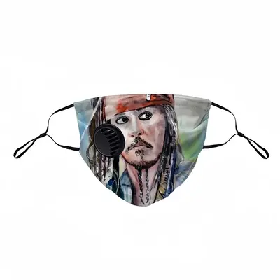 Johnny Depp Jack Sparrow Respirator Valve Mask