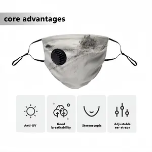 Peaceful Landscape Respirator Valve Mask