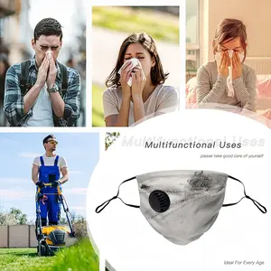 Peaceful Landscape Respirator Valve Mask