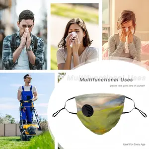 Flower Field Respirator Valve Mask