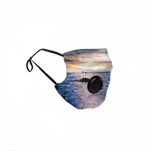 Jamaica Sunset Respirator Valve Mask