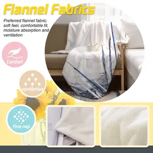 Deconstruction Of Paper - S Flannel Blanket (Multi-Size, Vertical)