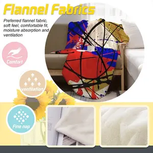 Meghan Flannel Blanket (Multi-Size, Vertical)