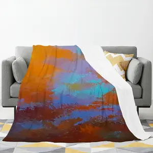 Clouds S Flannel Blanket (Multi-Size, Vertical)