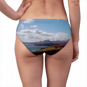 Women Snowy Mountains Of Tongue Underpant