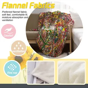 Emotica Opus I Wishes Flannel Blanket (Multi-Size, Vertical)