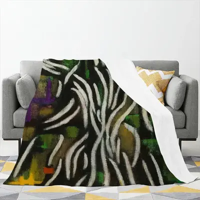 Astral Dance Flannel Blanket (Multi-Size, Vertical)