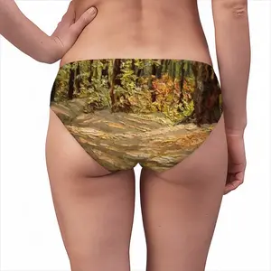 Women Famous Forest Trail Impasto Underpant