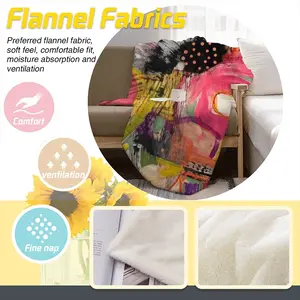 Rabid Flannel Blanket (Multi-Size, Vertical)