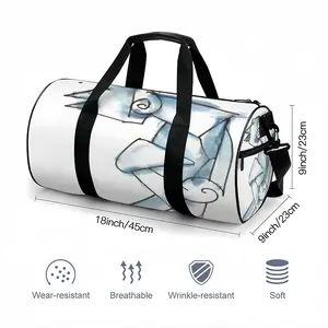 Fragen Questions Round Sports Bag