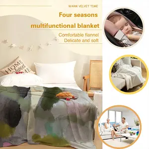 Mallow Ii Flannel Blanket (Multi-Size, Vertical)