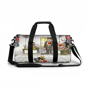 Office Holiday Scheme Round Sports Bag