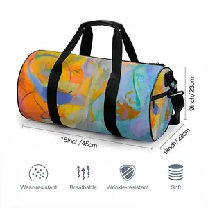 The Depth Of Everything Round Sports Bag