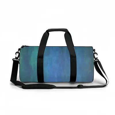 Emerald And Blue I Round Sports Bag