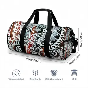 Illusions From Beyond Round Sports Bag