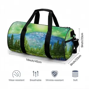 Mysterious Full Moon Round Sports Bag