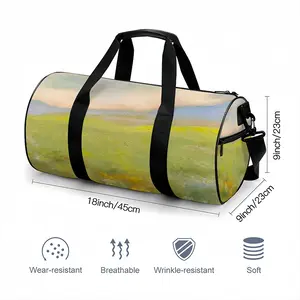 Flower Field Round Sports Bag