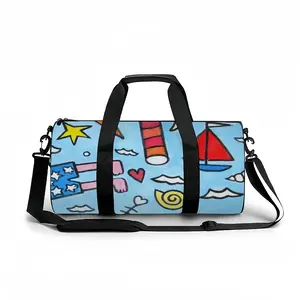 Seaside Round Sports Bag