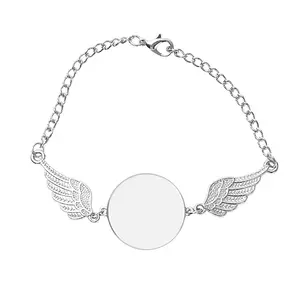 Miserables Bridge Winged Circular Bracelet