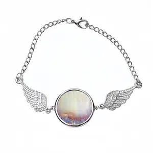 Source Winged Circular Bracelet