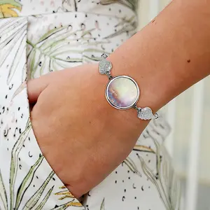 Source Winged Circular Bracelet