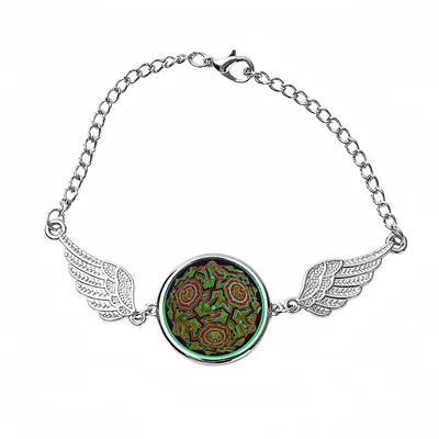 Divinity Winged Circular Bracelet