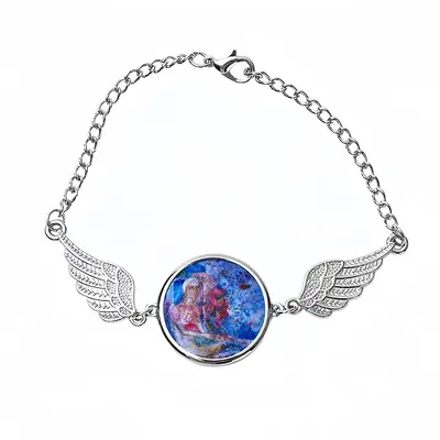 Vitality Winged Circular Bracelet