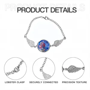 Vitality Winged Circular Bracelet