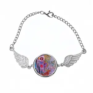 The Full Moon Winged Circular Bracelet