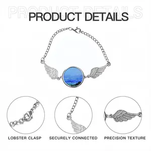 Blustery Sail Winged Circular Bracelet