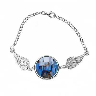 Chefchaouen Winged Circular Bracelet