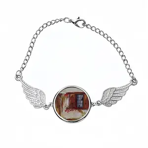 Old Cottage Winged Circular Bracelet