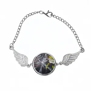 Collapse Winged Circular Bracelet