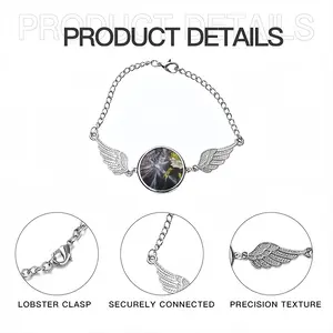 Collapse Winged Circular Bracelet