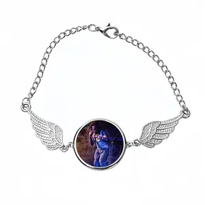 Alai K Winged Circular Bracelet