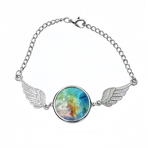 Atmosphair Winged Circular Bracelet