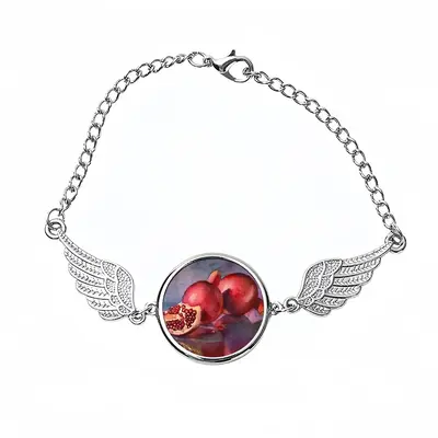 The Pomegranates Winged Circular Bracelet