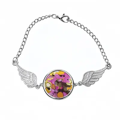 Sherbet Summer Winged Circular Bracelet