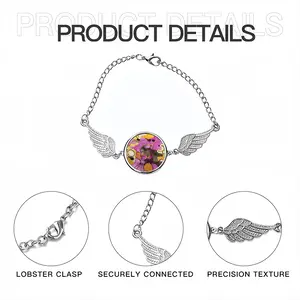 Sherbet Summer Winged Circular Bracelet