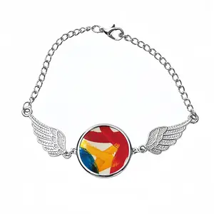 Epic Winged Circular Bracelet