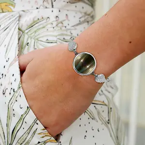 Alien Sun Spider Winged Circular Bracelet