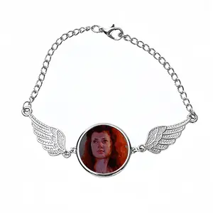 Tanya Winged Circular Bracelet