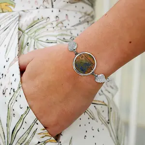 Someday - Dubova V Winged Circular Bracelet