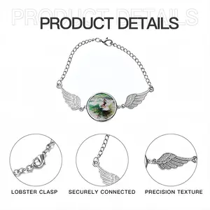 The Surfboard Winged Circular Bracelet