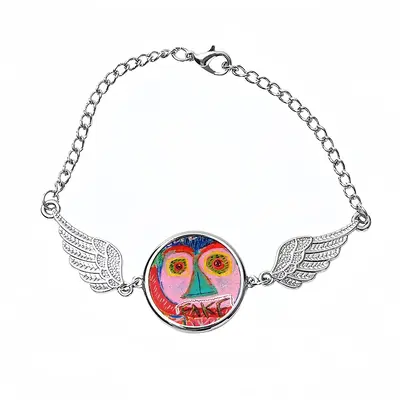 Fake News Winged Circular Bracelet