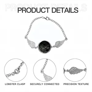 New Possibilities Winged Circular Bracelet