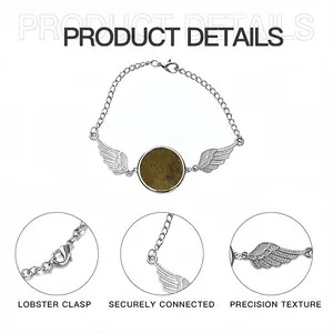 Hidden Treasures Winged Circular Bracelet