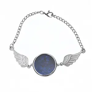 Converge Winged Circular Bracelet