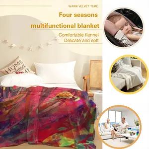 Surrender Flannel Blanket (Multi-Size, Vertical)